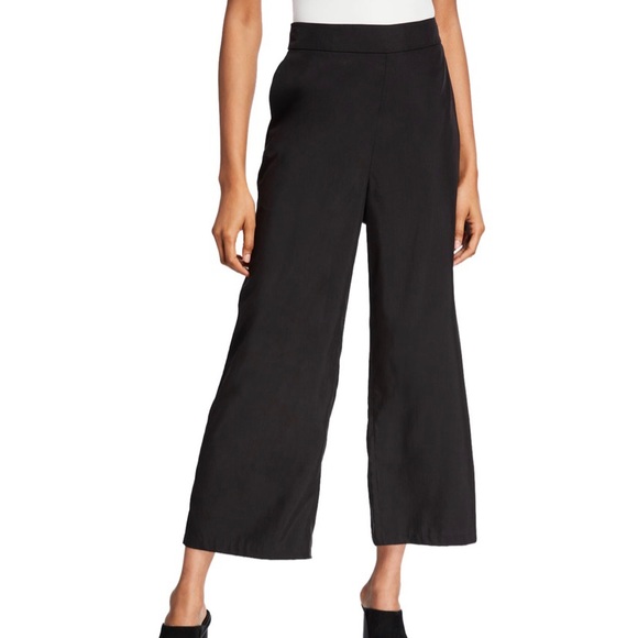 Eileen Fisher Pants - Eileen Fisher Wide Leg Ankle Pull On Pants PM EUC